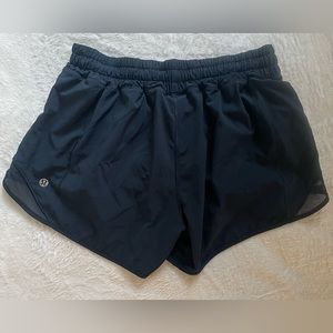 Lululemon navy Hotty Hot shorts 4" inseam